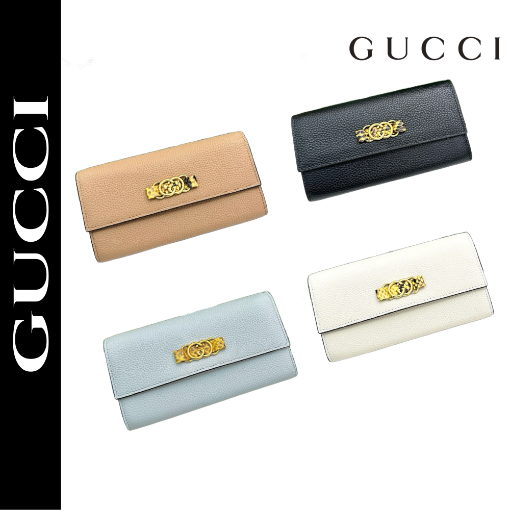 GUCCI【グッチ】 春と夏定番人気♪ 薄型デザインでどんなシーンにもマッチ