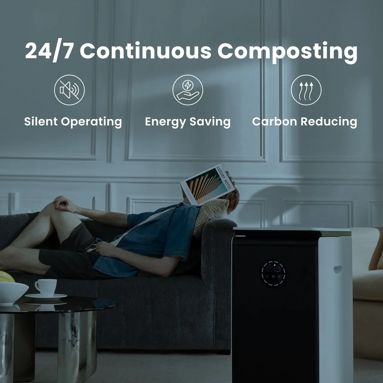 World First Bio Smart 19L Electric Composting Bin - Image 6