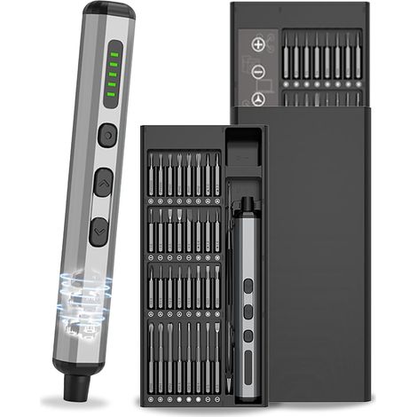 Kit de tournevis électrique 68 en 1, pour la réparation de téléphones, de voitures et d'ordinateurs — vue 2