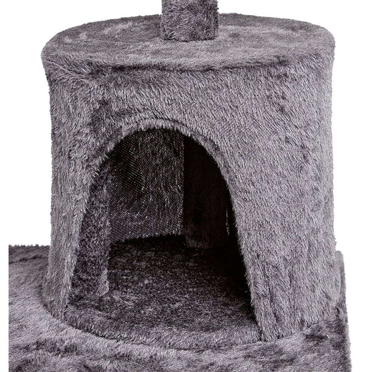 Arbre à chat XL 3  niveaux couchages griffoirs H140cm