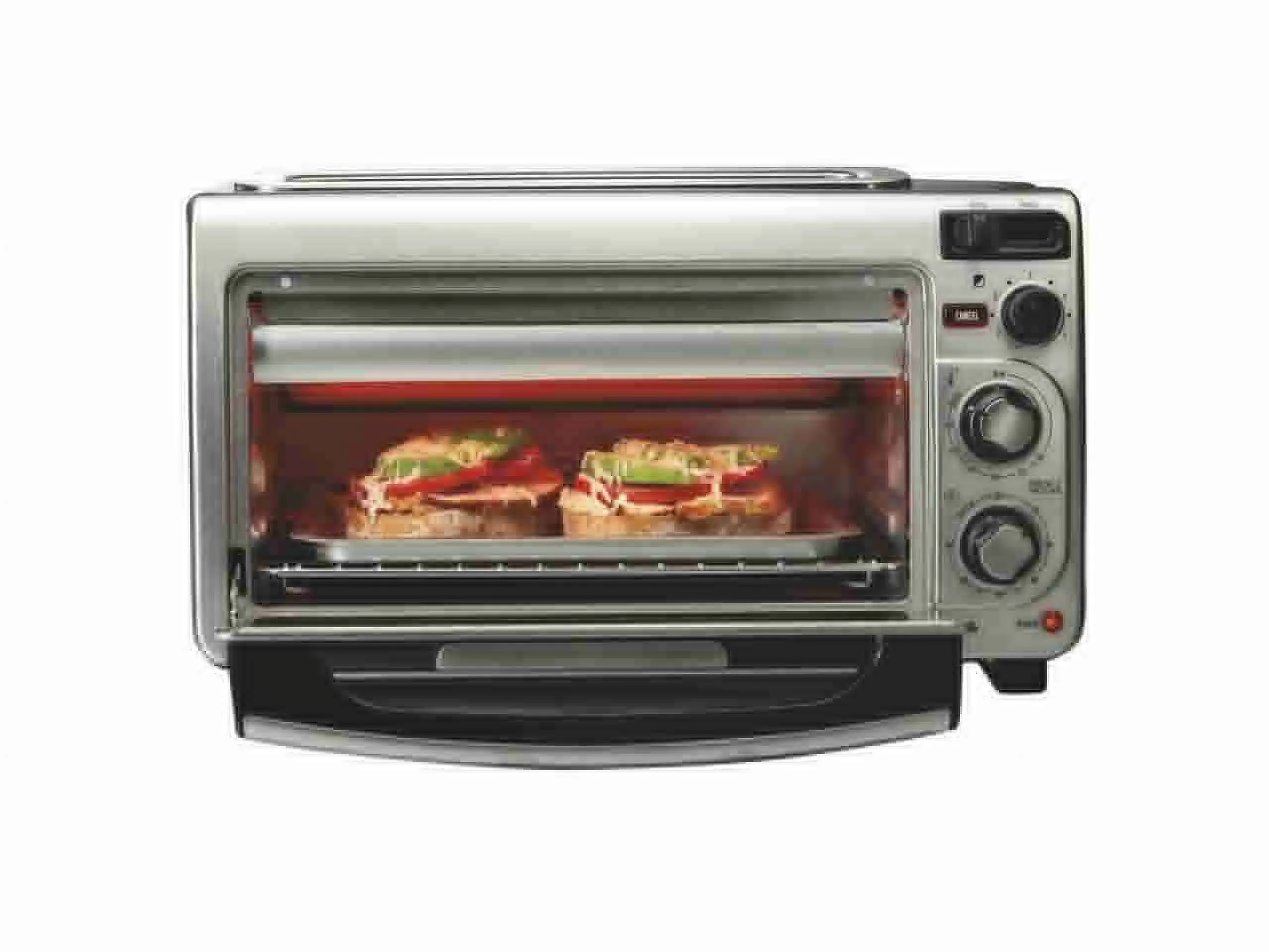 Hamilton Beach 2 - in - 1 Countertop Oven and Toaster Combination, Stainless Steel