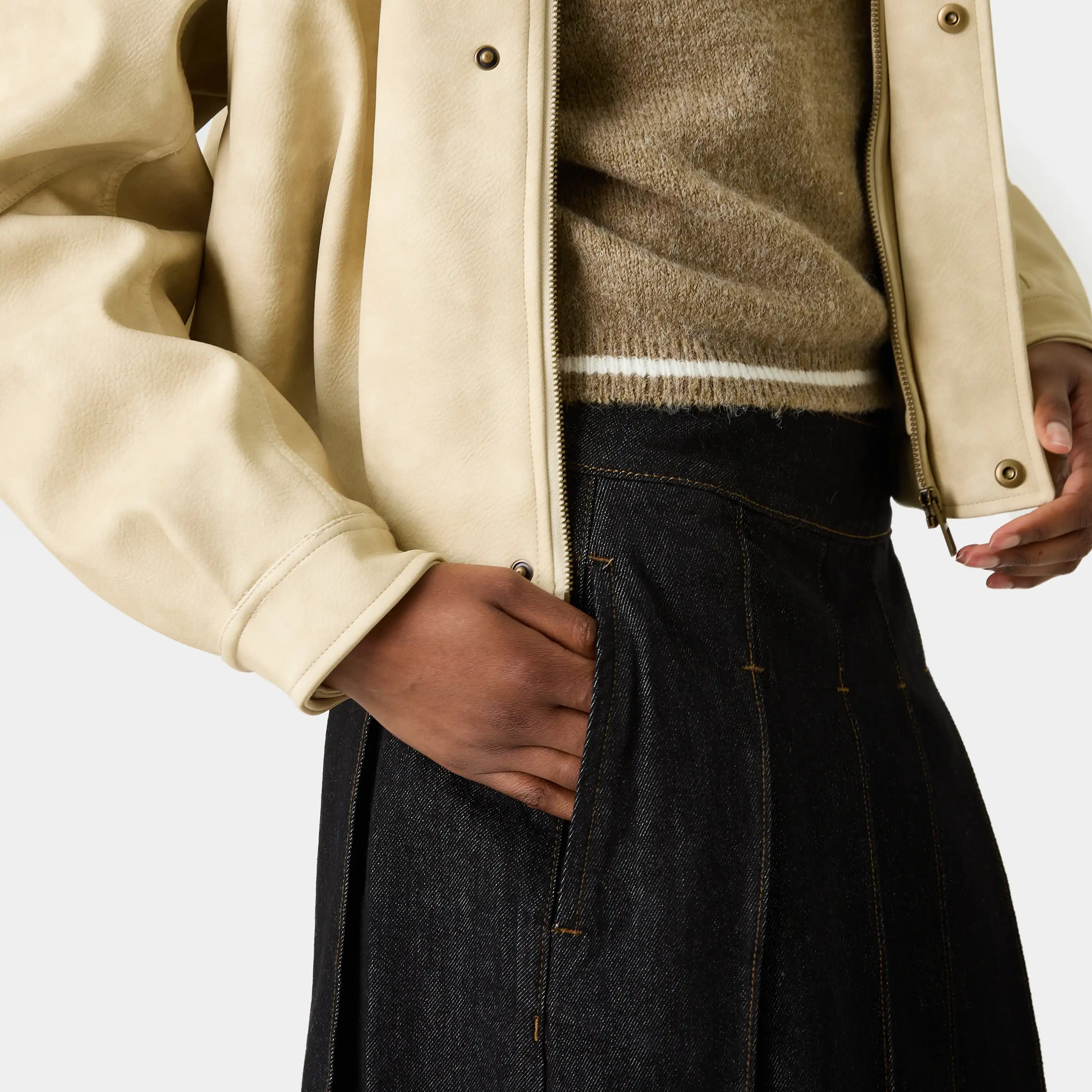 Kate Raw Denim Skirt