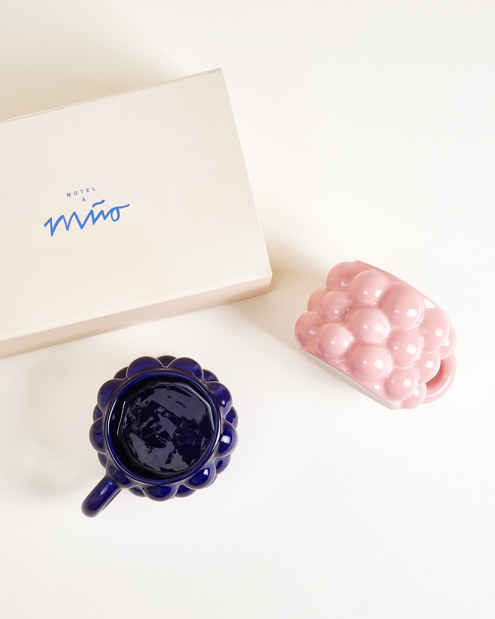 MAM X PATRICK VOGEL - GIFT SET LARGE MUG PINK DARK BLUE 3 PIECES