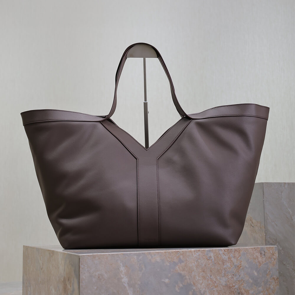 YSL Y TOTE IN LEATHER(HIGH-END GRADE)