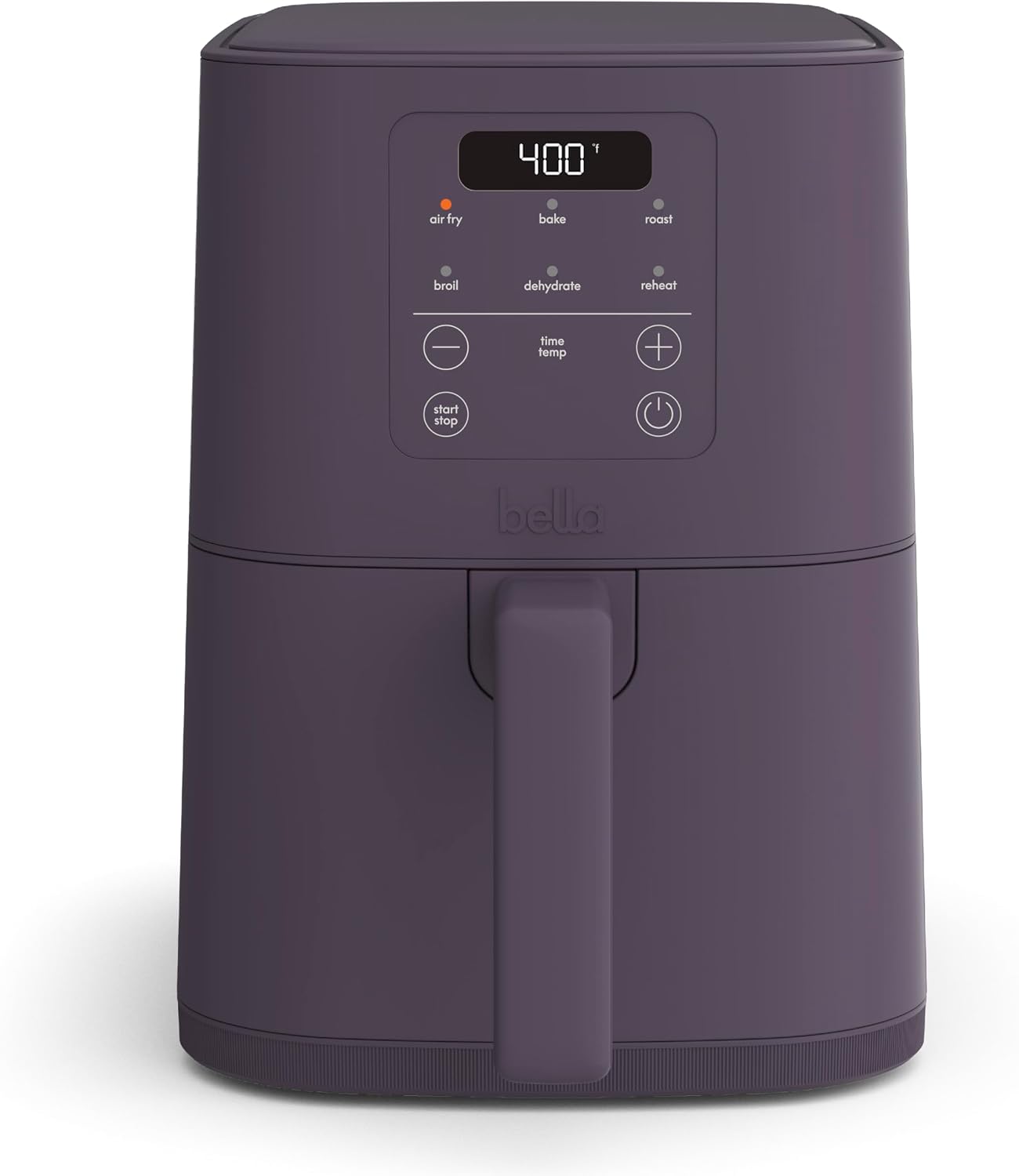 bella Fits-Anywhere™ 6qt Slim Air Fryer, Non-Toxic Coating, Oatmilk