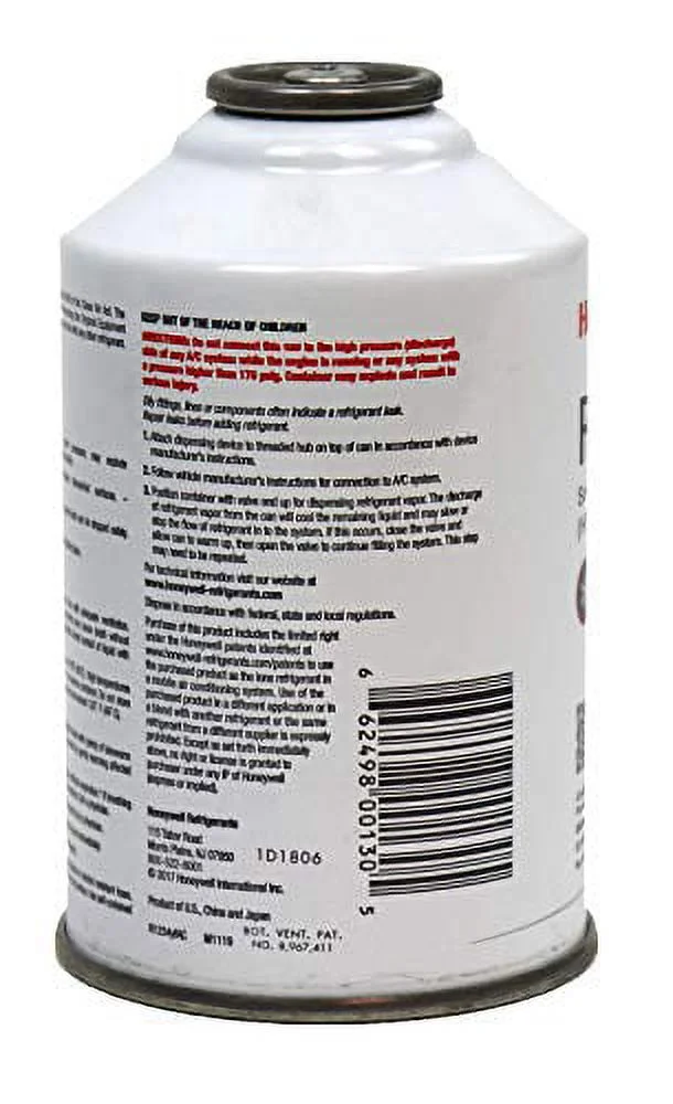 R1234YF HFO-1234yf Low Global Warming Potential 8 oz Automotive Refrigerant (4 Pack) - Image 4