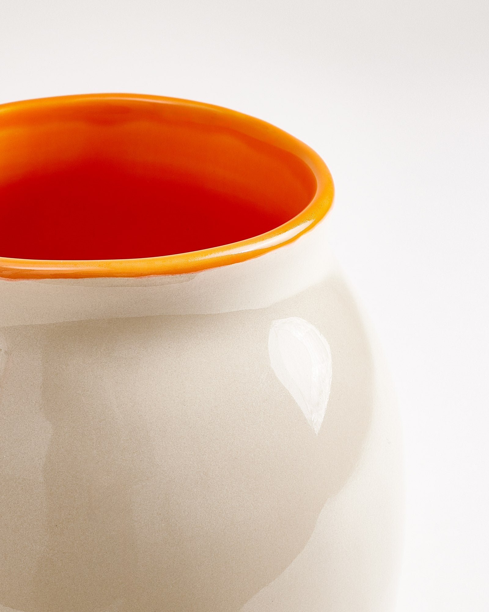 SOMBRA - VASE M SAND ORANGE