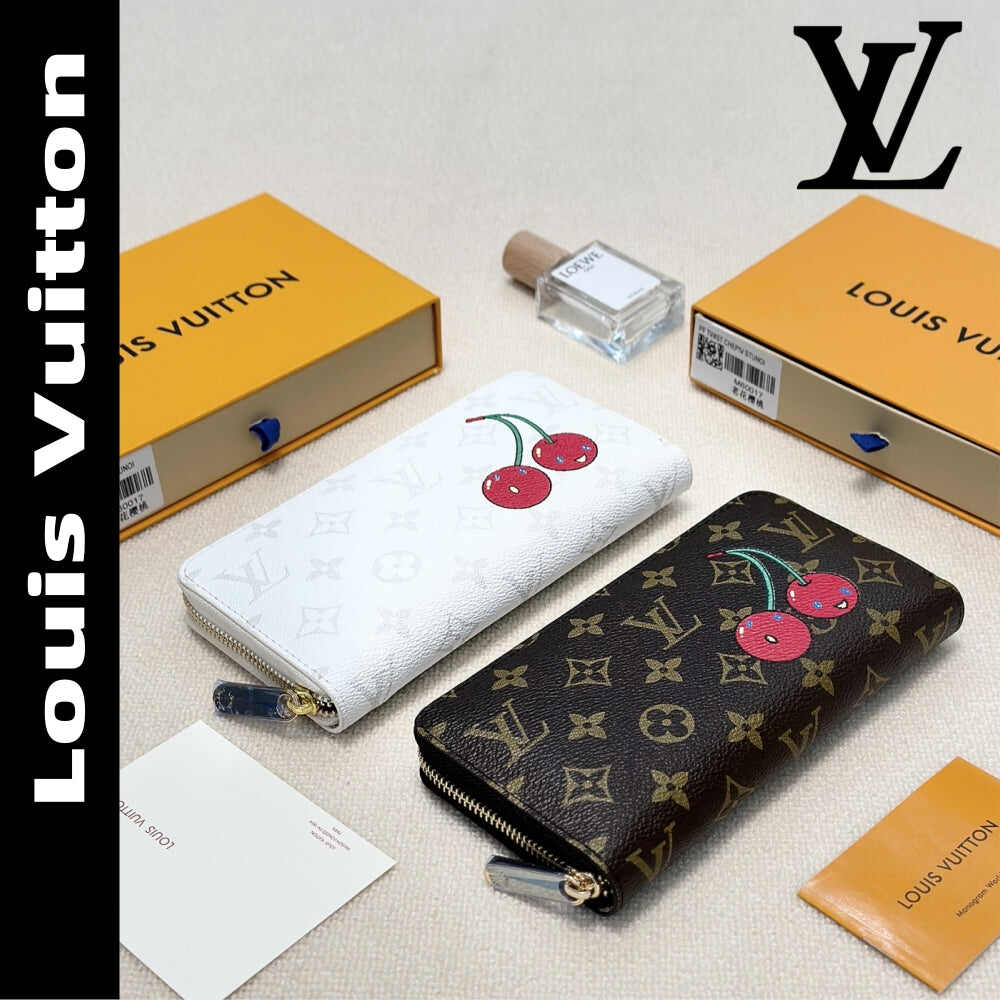【ルイヴィトン】村上隆コラボ ジッピー・ウォレット 長財布