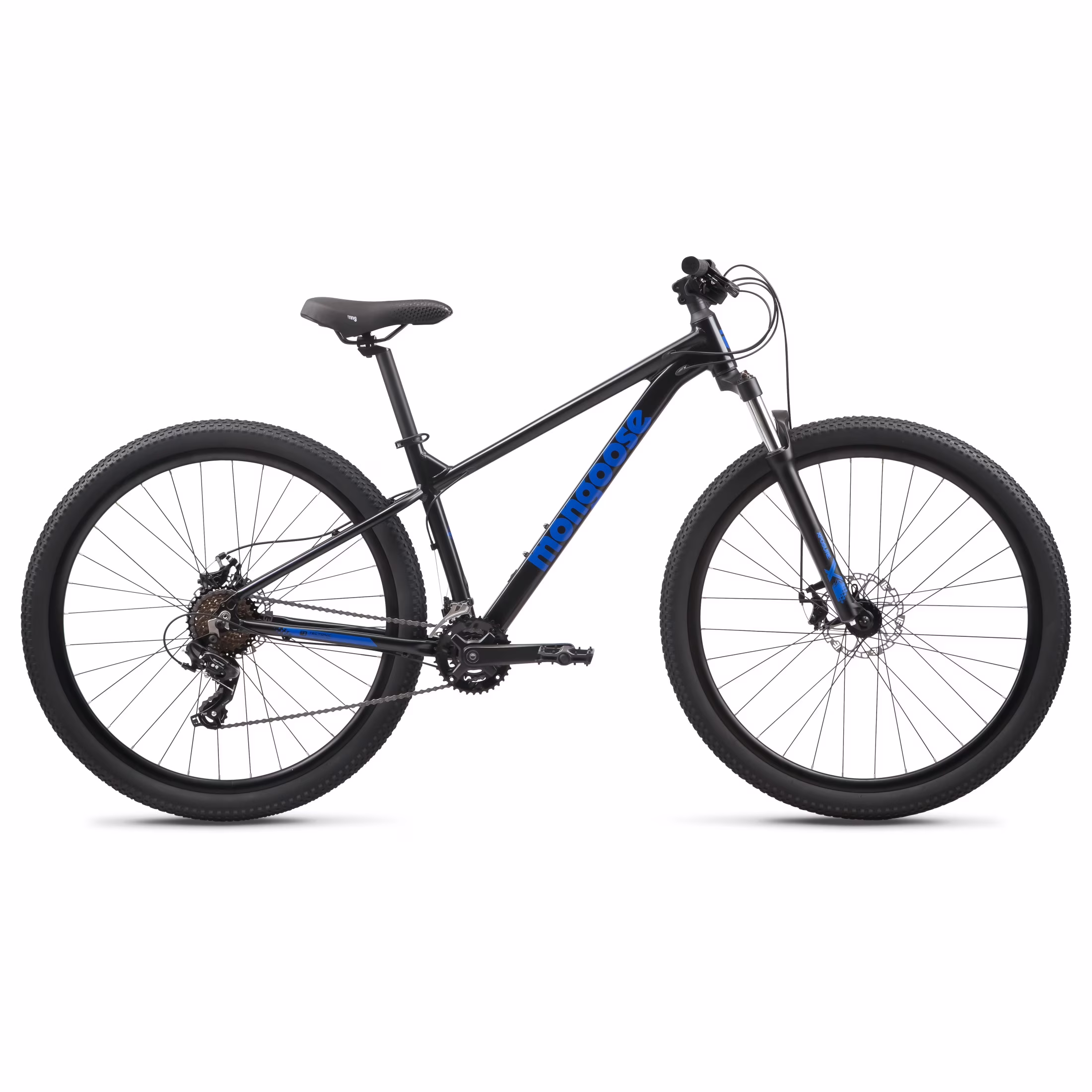 Mongoose Switchback Comp, Unisex Mountain Bike, 29- Inch Wheel, Extra Large Frame, Black
