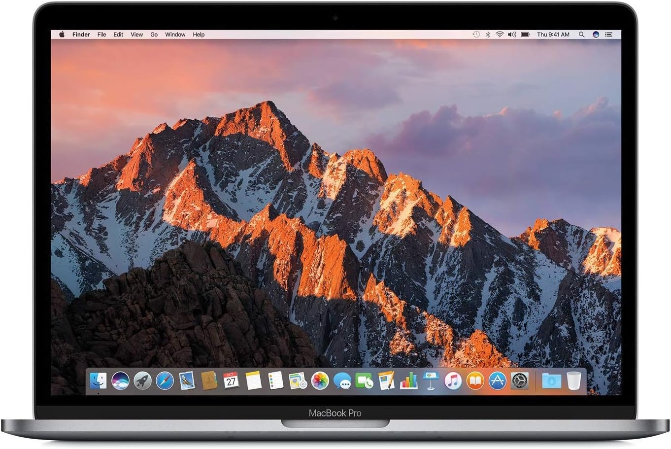 Apple 2017 MacBook Pro with 2.3GHz Intel Core i5  13-inch  8GB RAM  128 SSD Storage - Space Gray (Renewed)