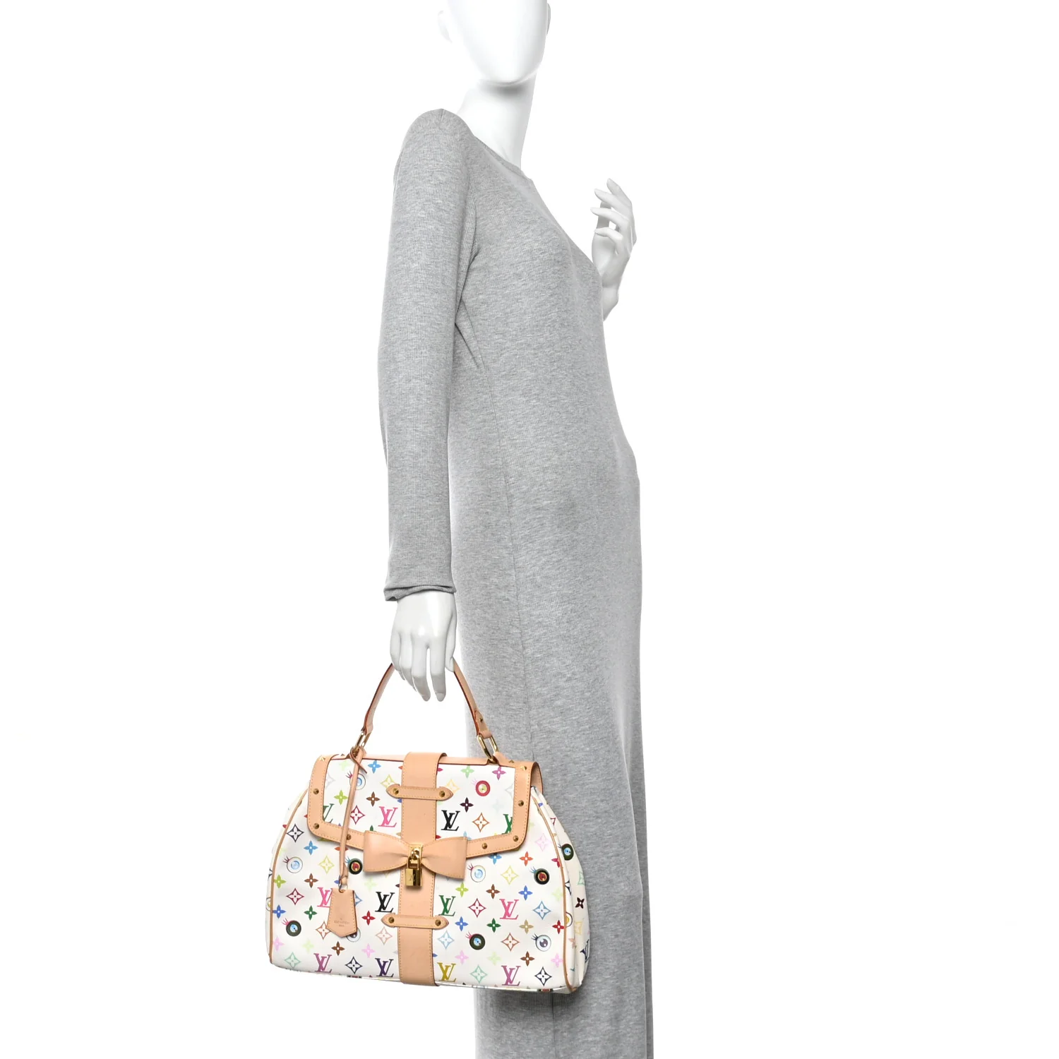 Monogram Multicolor Murakami Eye Love You White