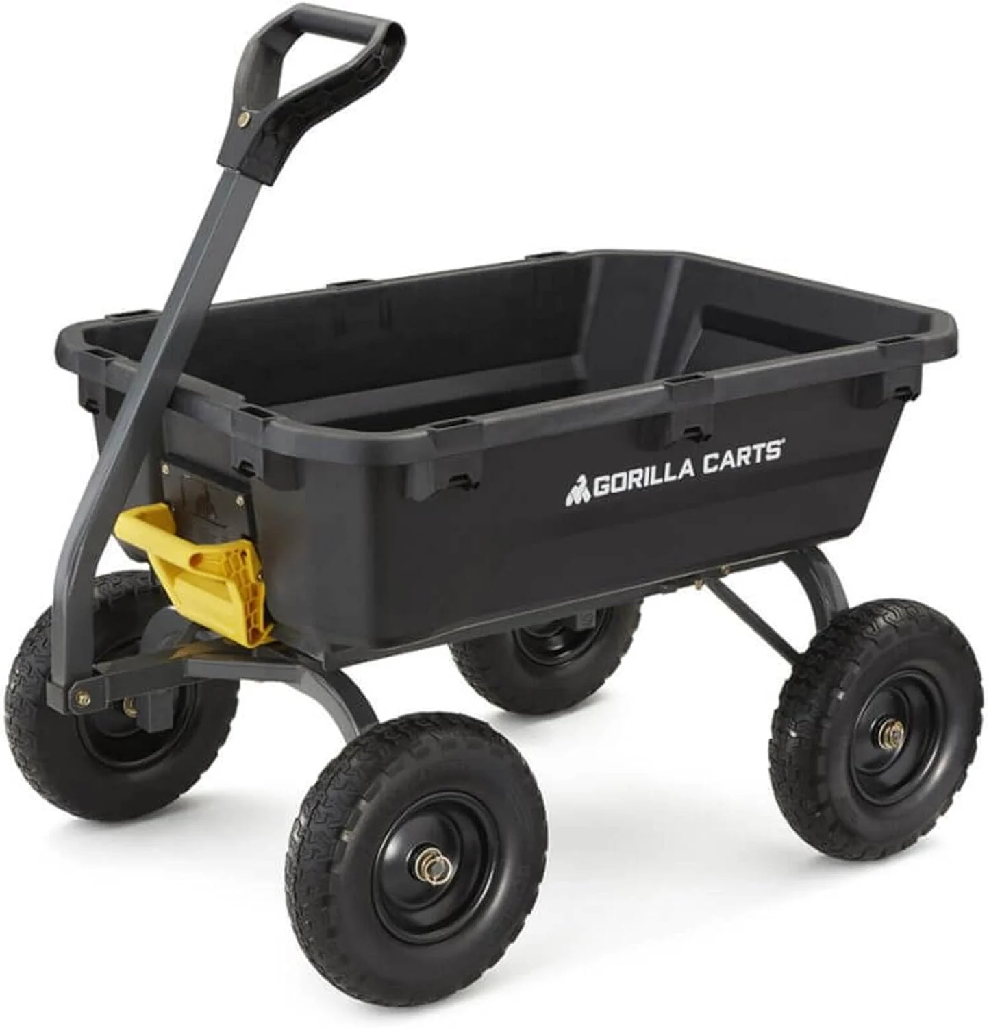 7GCG-NF Heavy-Duty Poly Dump Garden Cart, 7 Cu. Ft., 1,200-Lb. Capacity