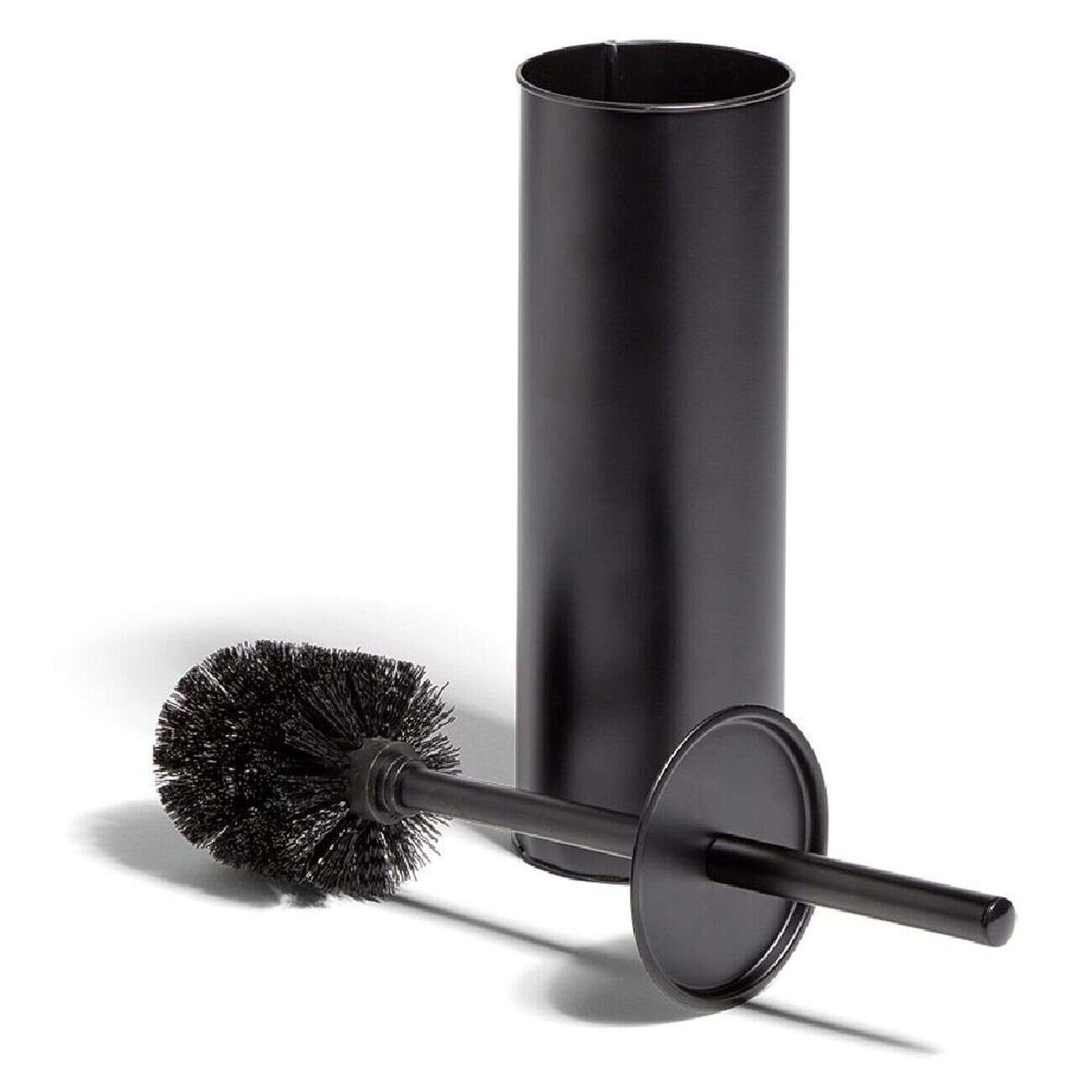 Brosse WC métal noir