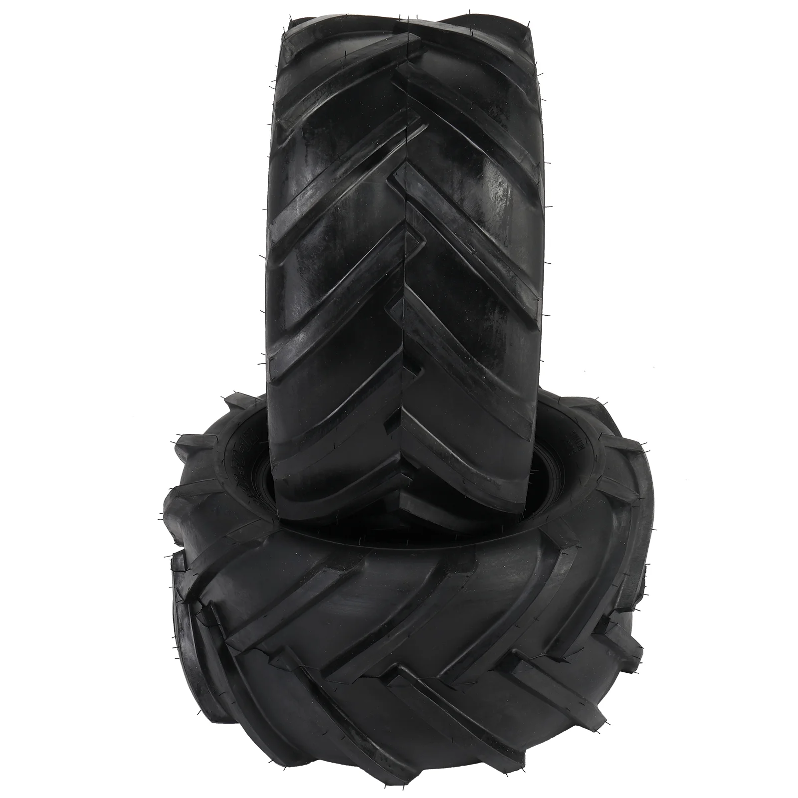 Ktaxon 2 Pack 24x12.00-12 Lawn Mower Turf Tires, Garden Mower Tractor Cart Tires, 6PR Golf Cart Tires, Tubeless - Image 5
