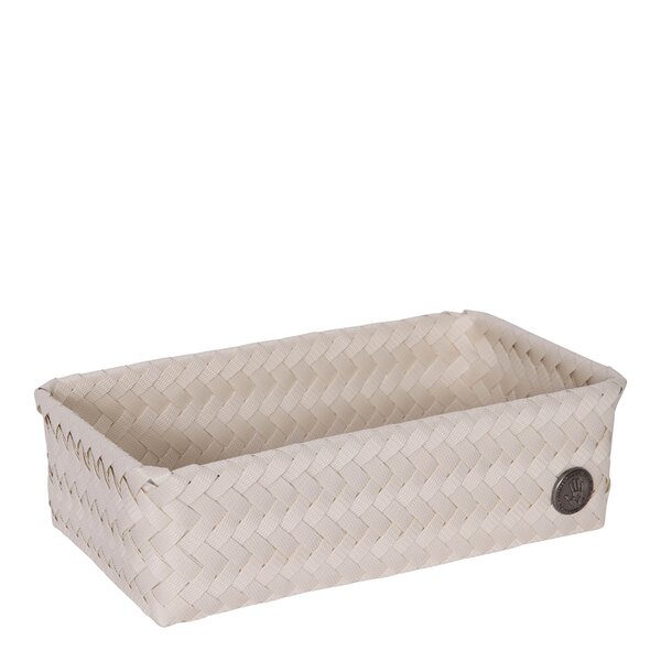 Fit Double Tiny oppbevaringskurv 24x12x7 cm champagne