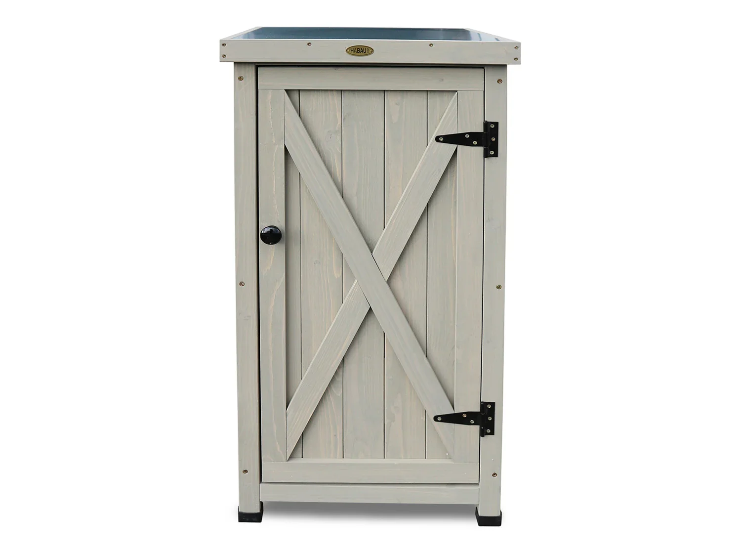 HABAU Armoire de jardin Kompakt, 45 x 45 x 91 cm, gris