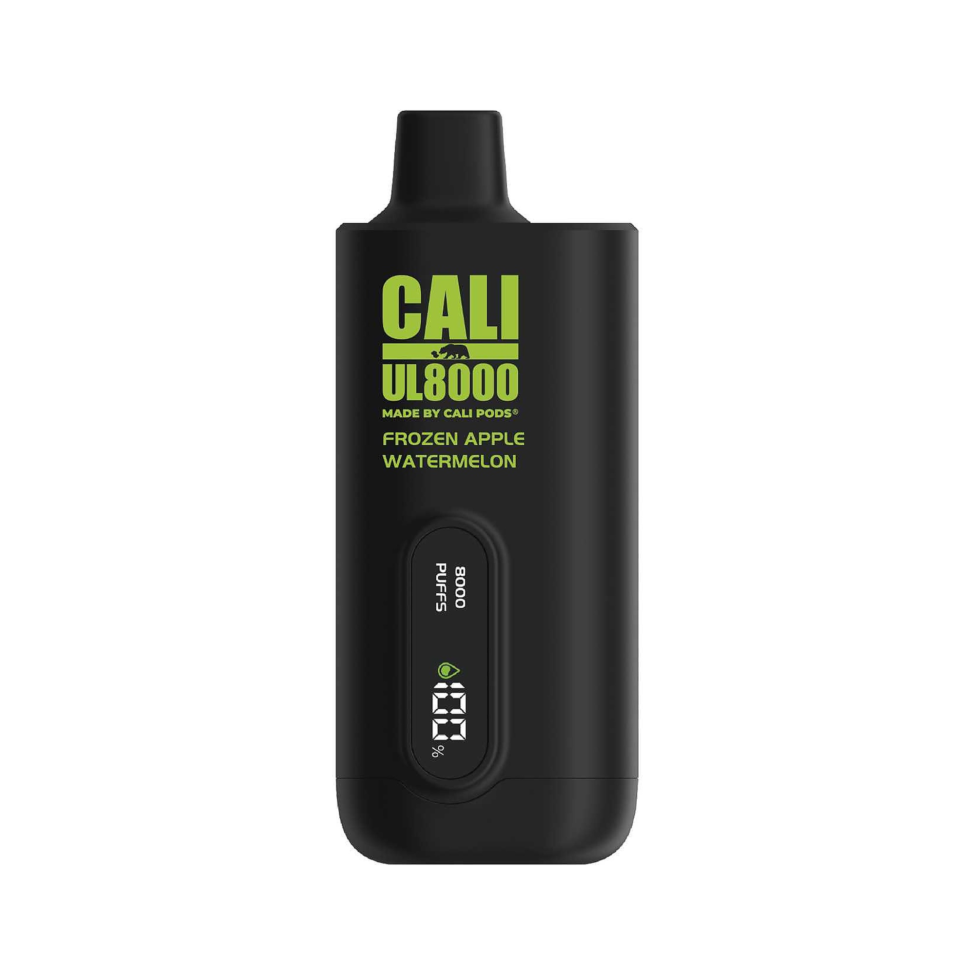 Cali UL8000 Zero Nicotine Disposable Vape - Frozen Apple Watermelon