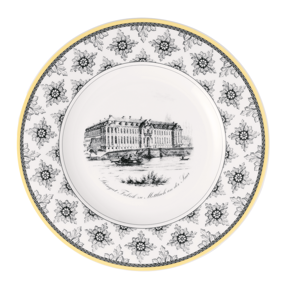 Audun Dinner plate - Multi-colored, 10.7'' x 10.7''