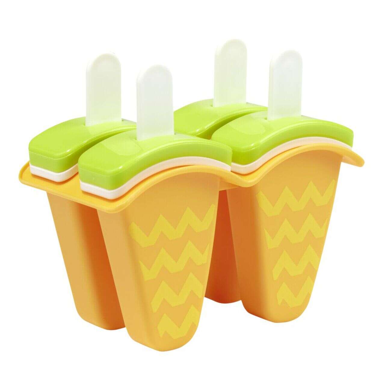 Moule à glace x4 motif fruit H11,5cm (2 modèles pastèque ou ananas)