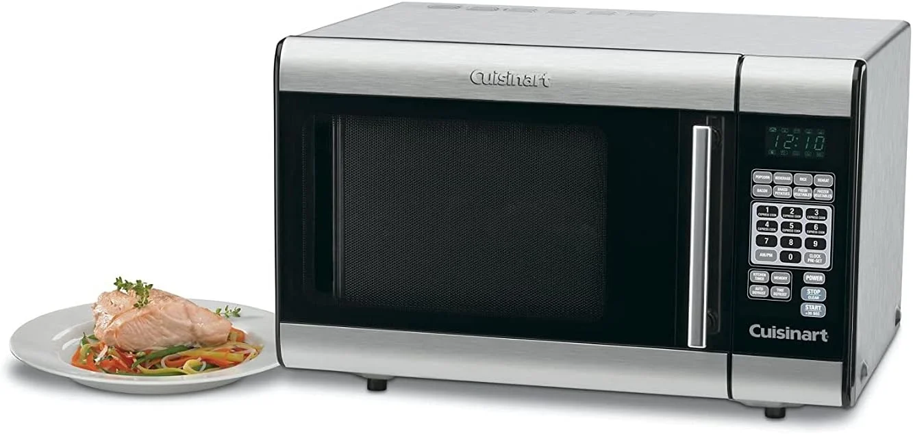 Restored CMW-100 1-Cubic-Foot Stainless Steel Microwave Oven, Silver (Refurbished) - Image 4