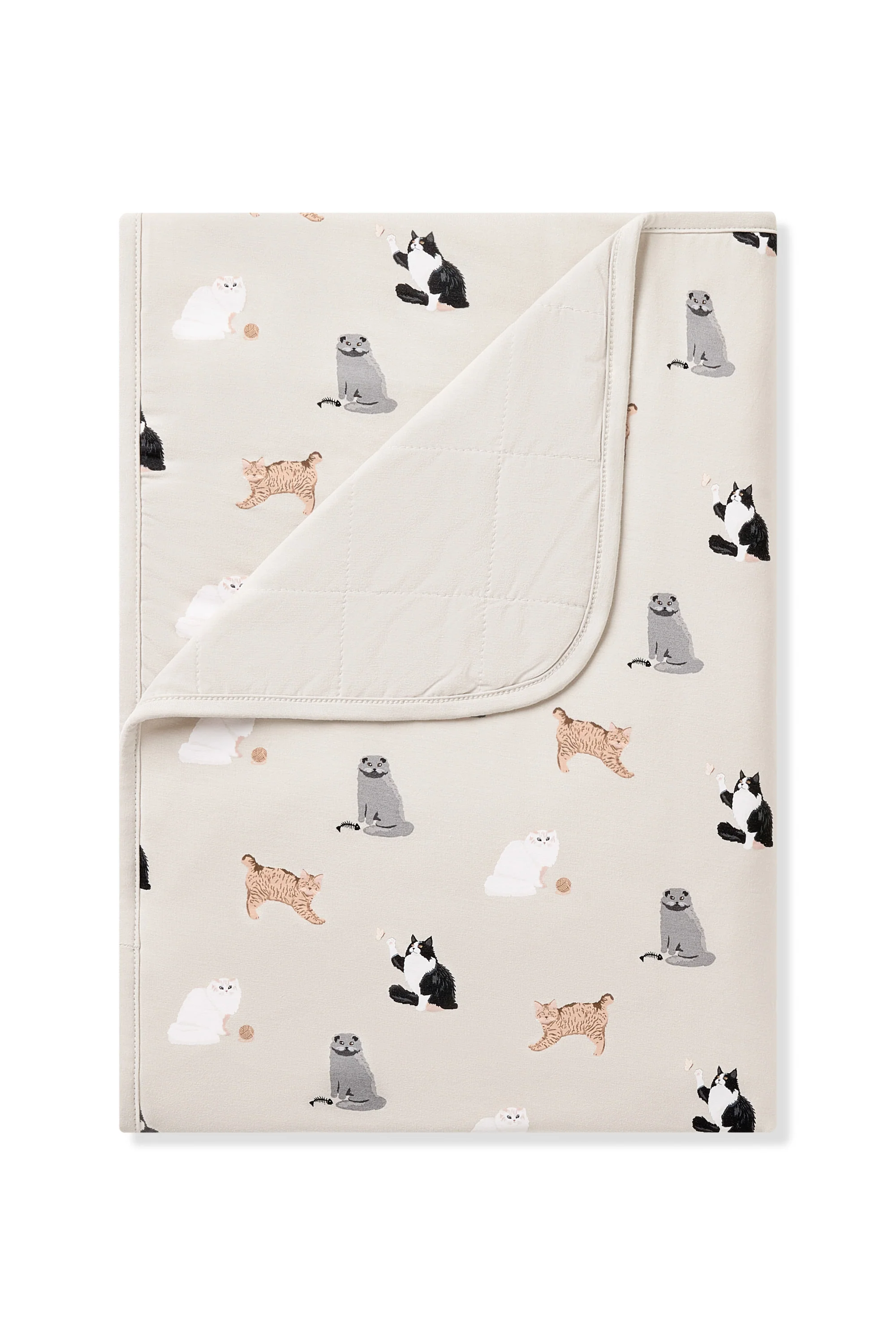 Toddler Blanket in Fluffy Cat 1.0