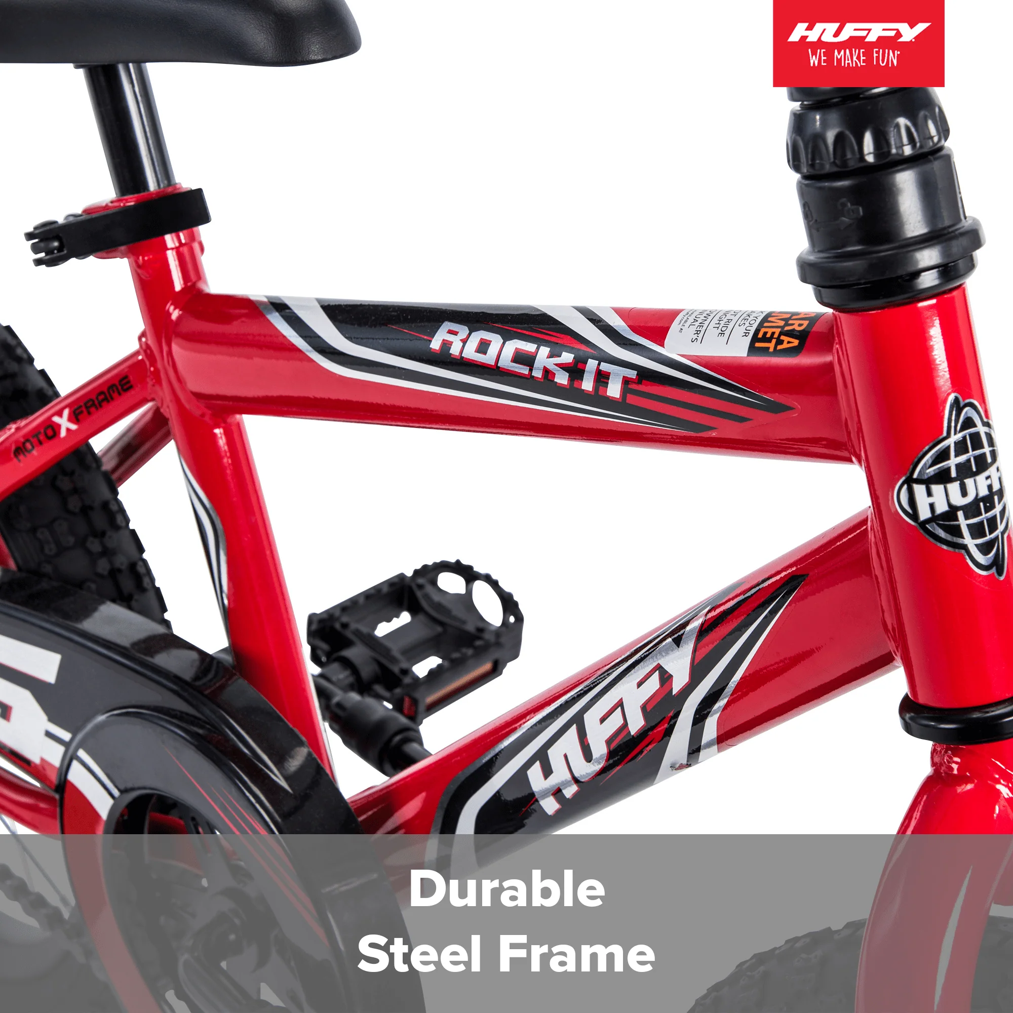 16 in. Rock It Boy Kids Bike, Red - Image 4