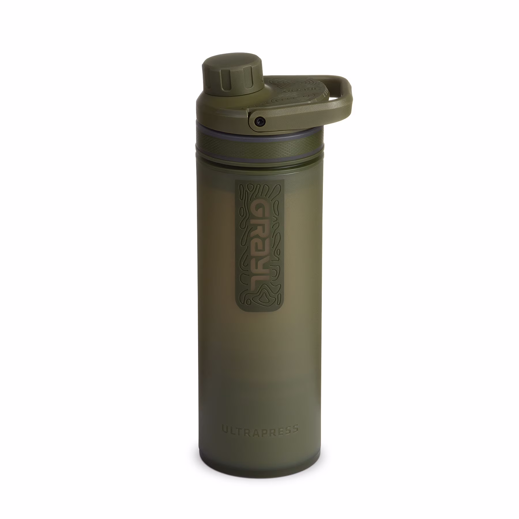 UltraPress Purifier Bottle, Olive Drab, 16.9 oz