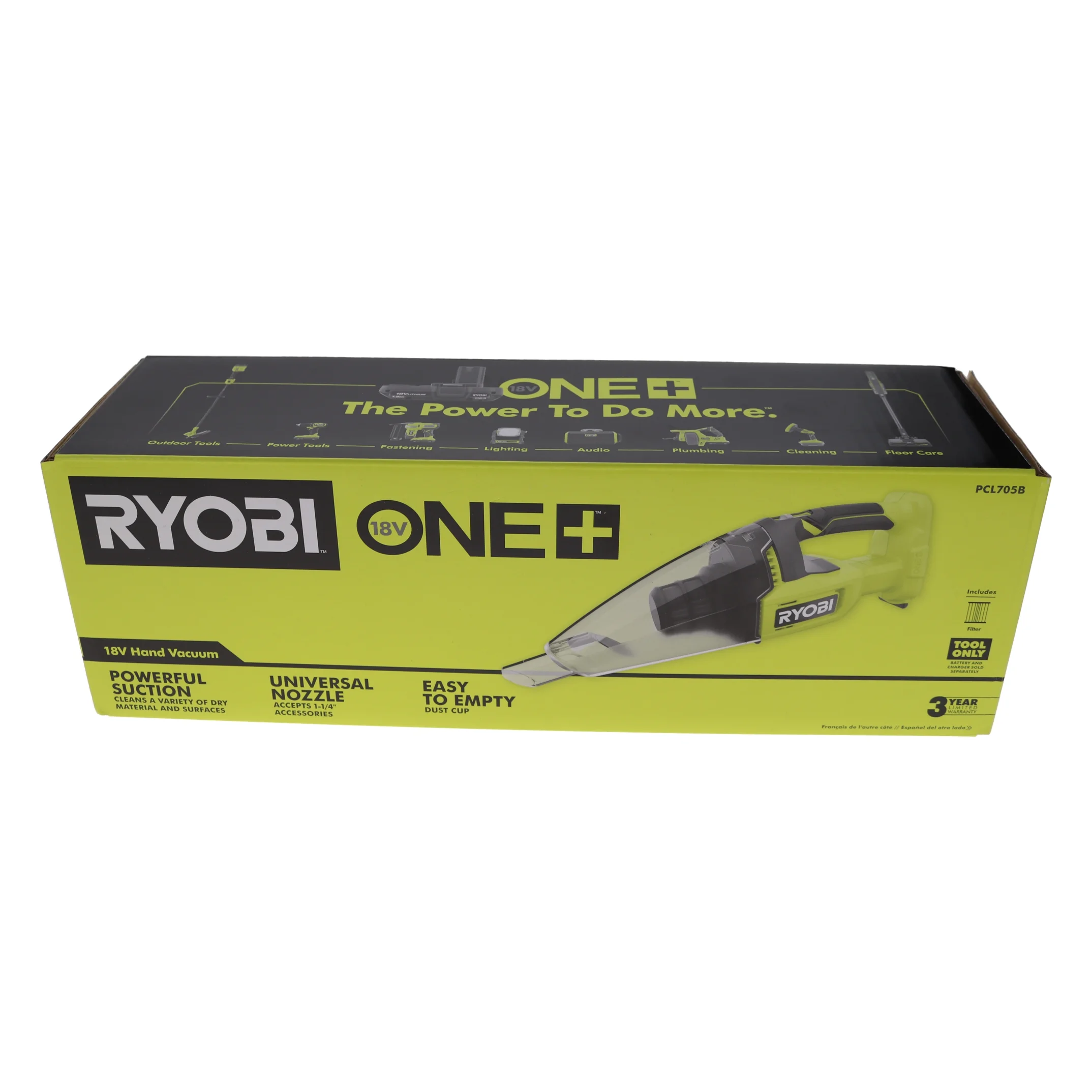 PCL705B 18V ONE+ Cordless Multi-Surface Handheld Vacuum (Bare Tool) (12-Pack) - Image 7