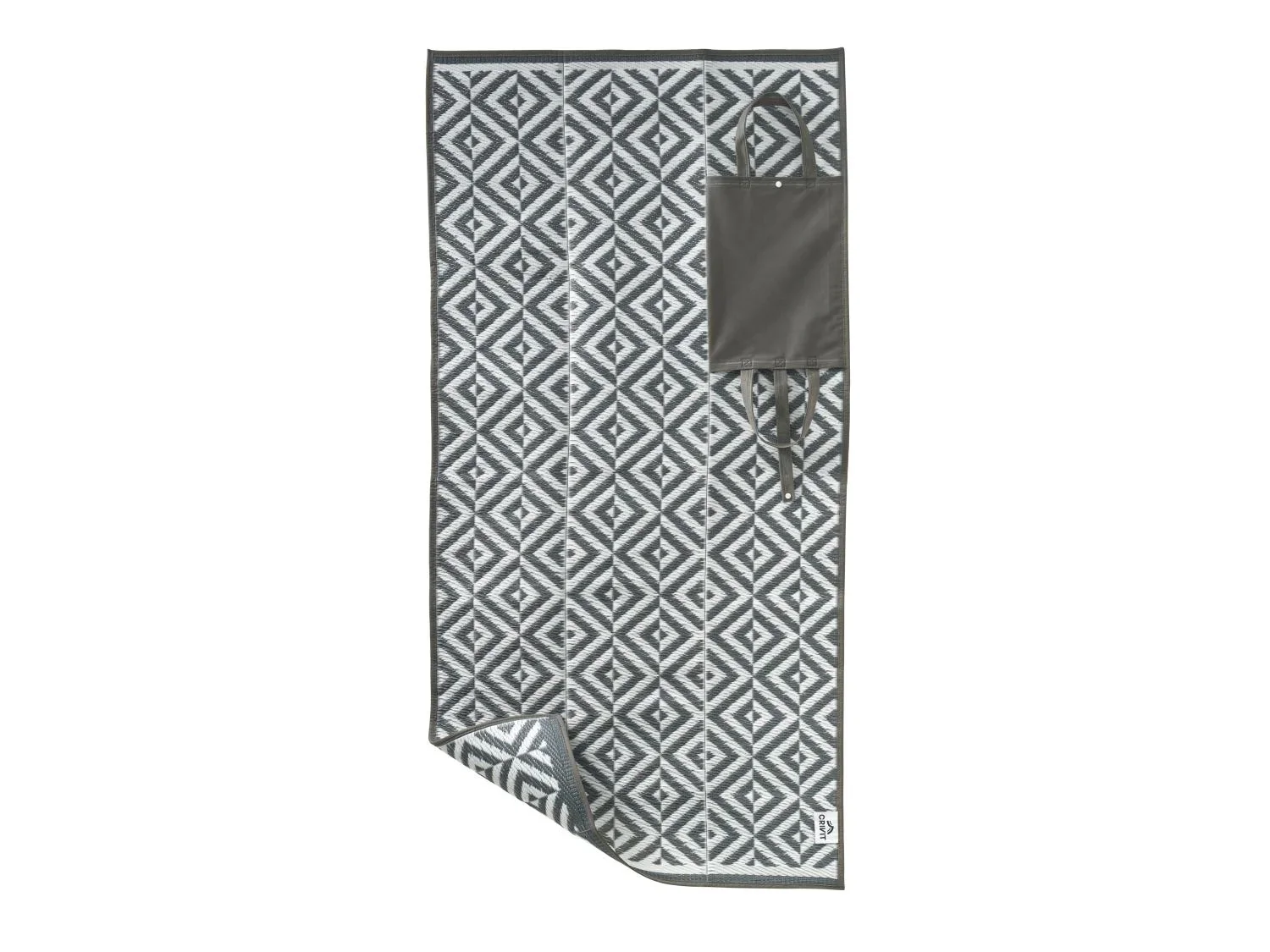 CRIVIT Tapis de plage pliable, 90 x 180cm