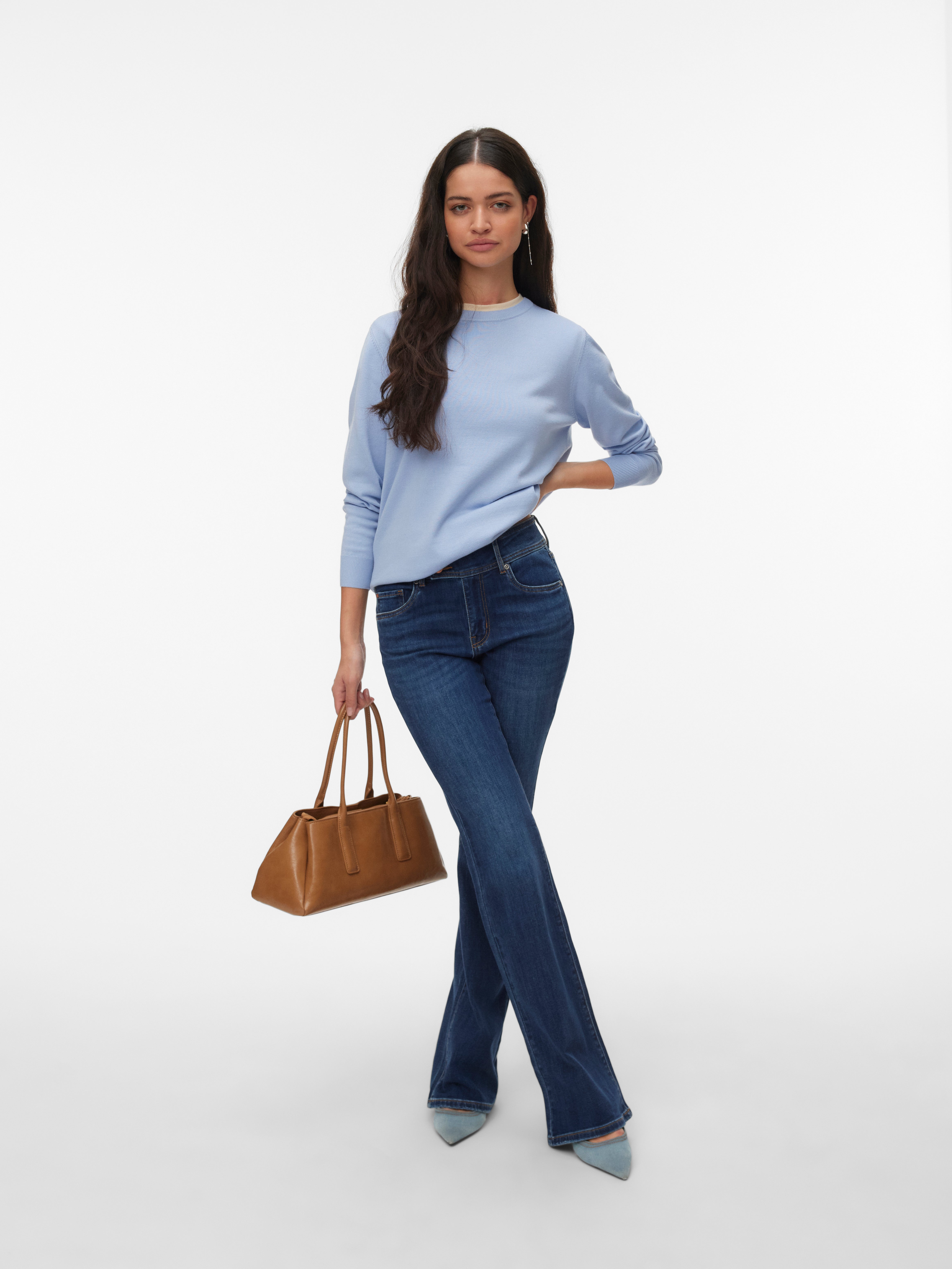 VERO MODA® VMSILJE Knitted pullover