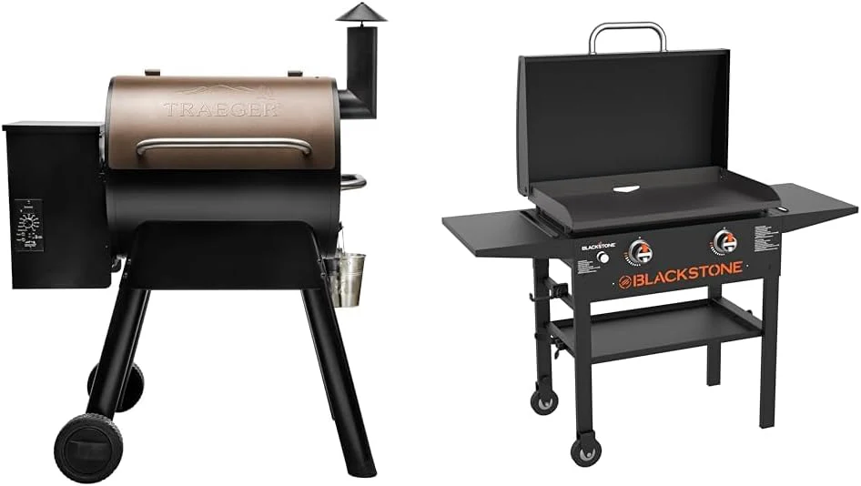 Barbecue et fumoir électrique à granulés de bois Traeger Grills Pro 22, bronze