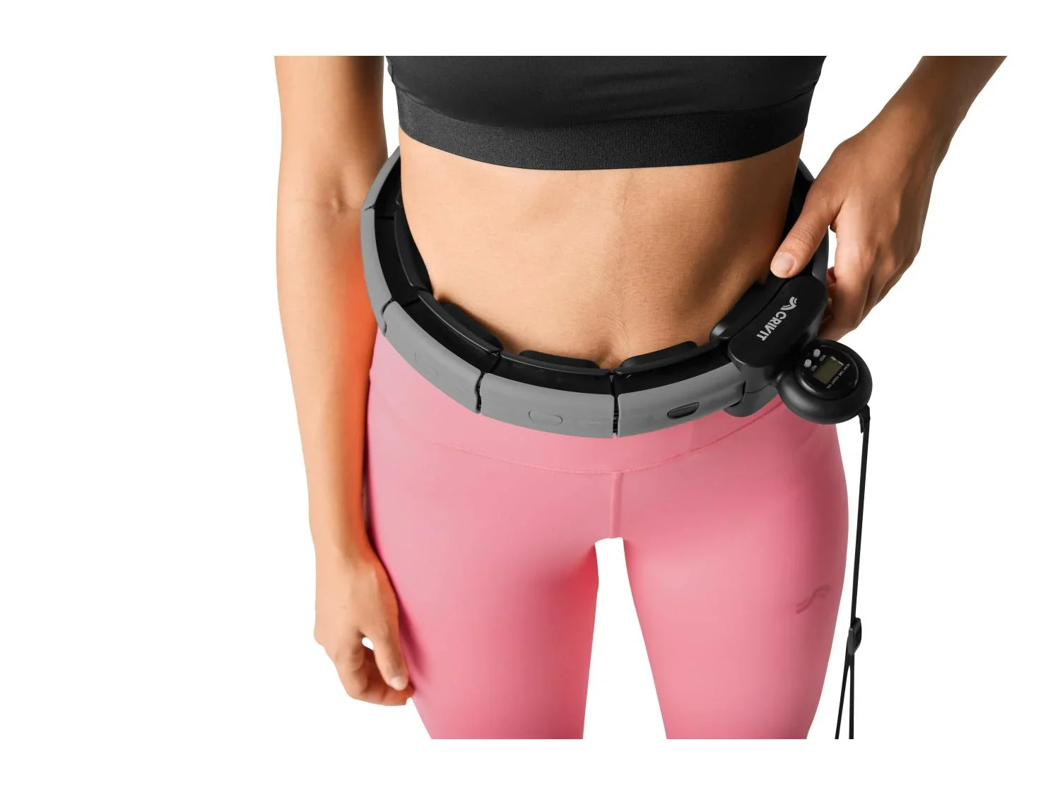 CRIVIT Cerceau hula hoop avec poids