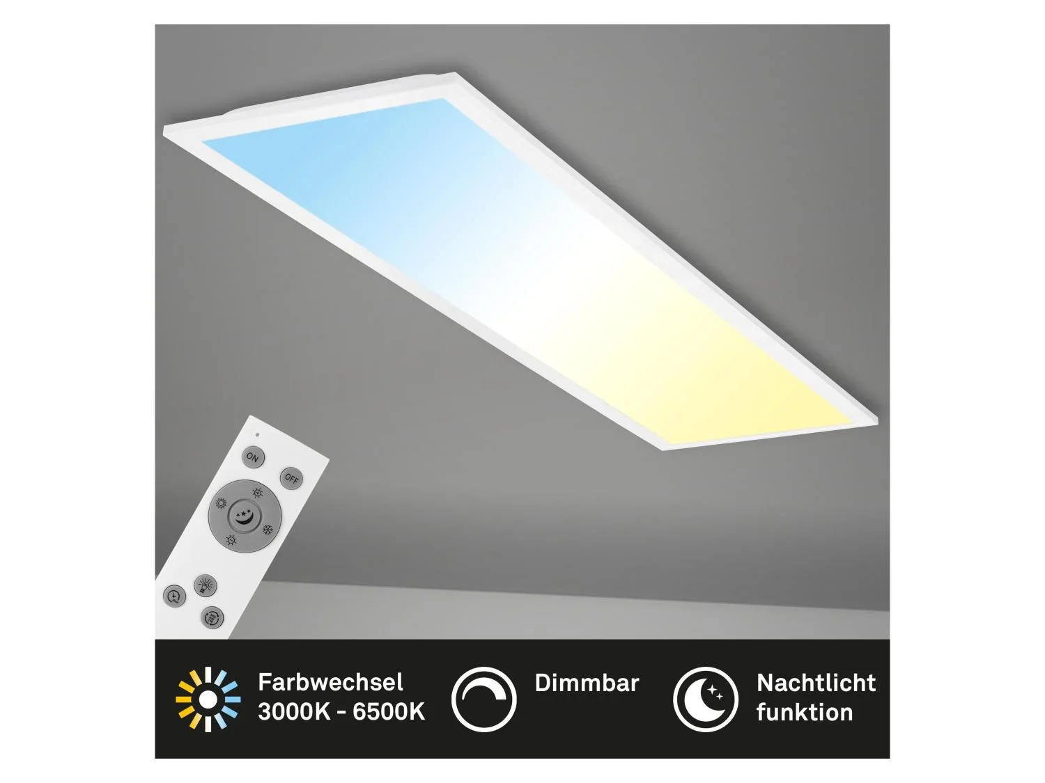 Briloner Panneau LED de plafond