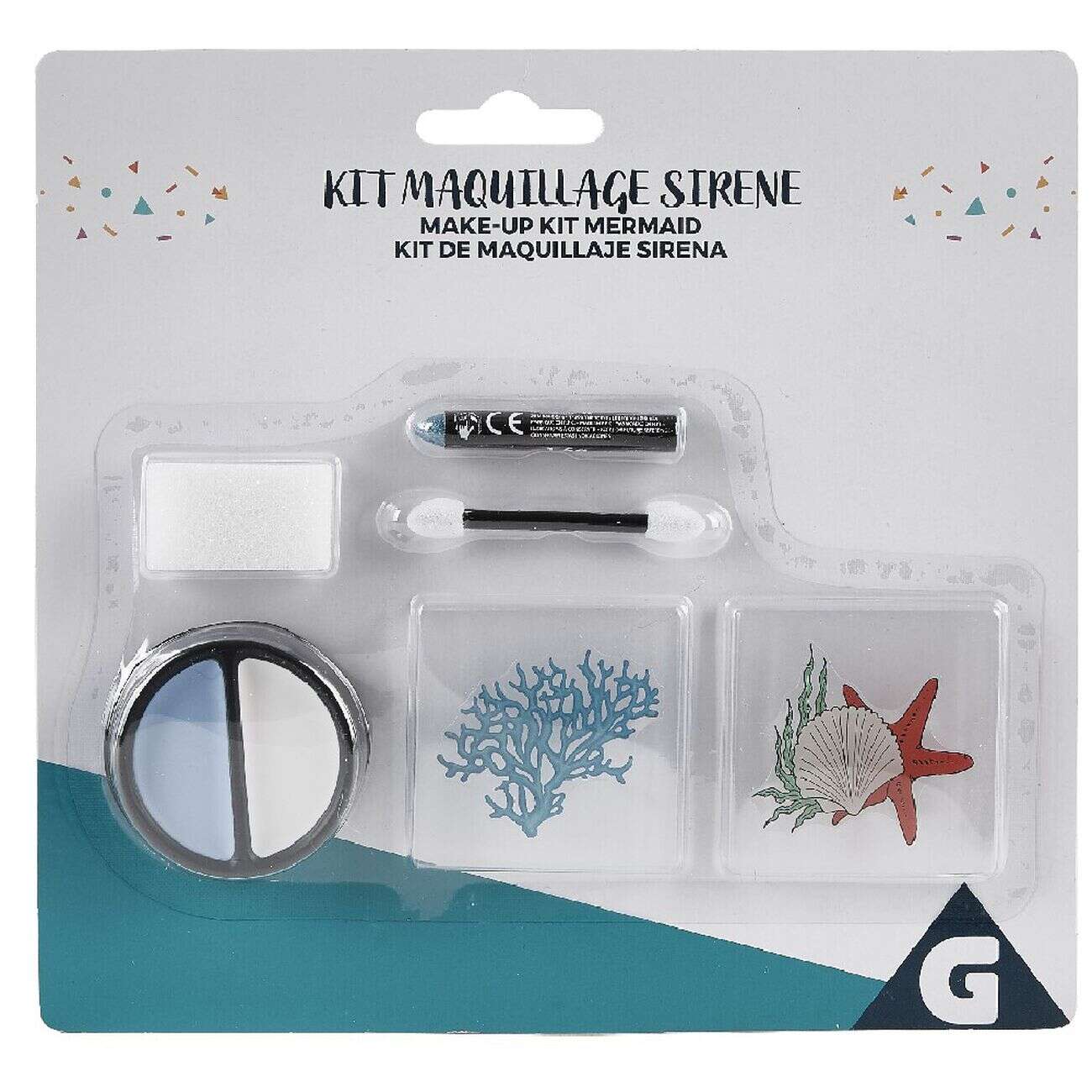 Tatouages sirène et maquillage