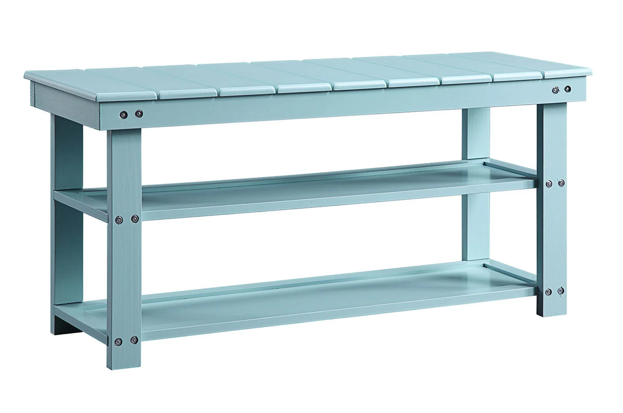 Convenience Concepts Oxford Utility Mudroom Bench(Sea Foam)