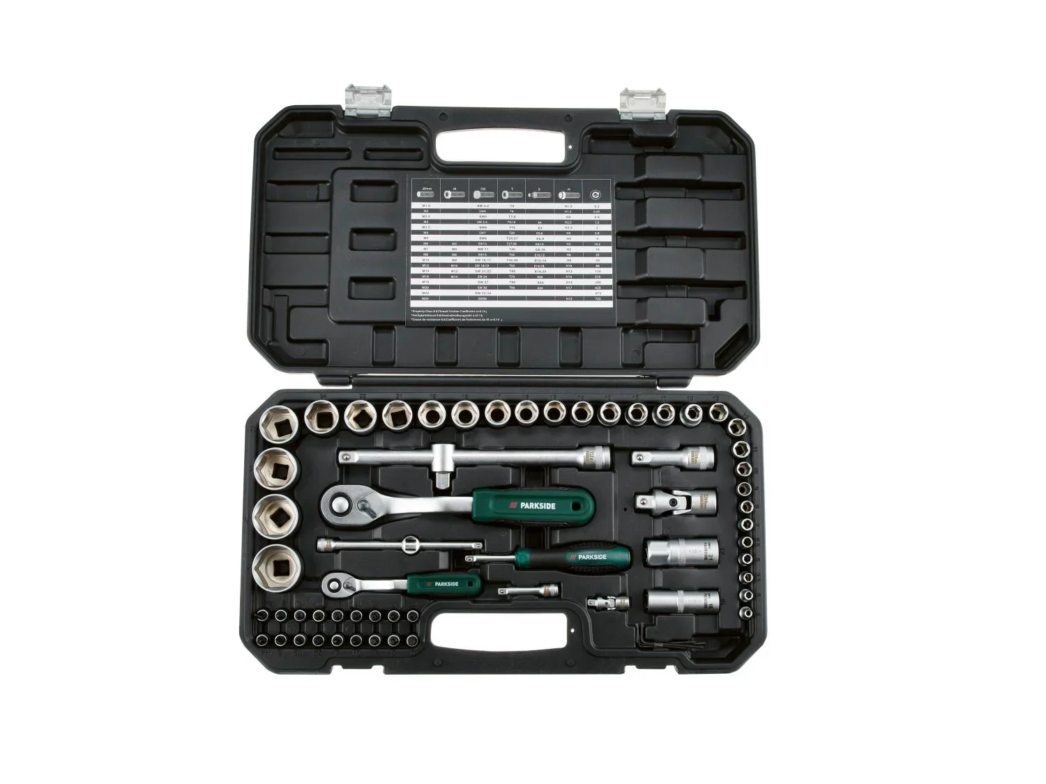 PARKSIDE Jeu de cls  douille, 65 pices