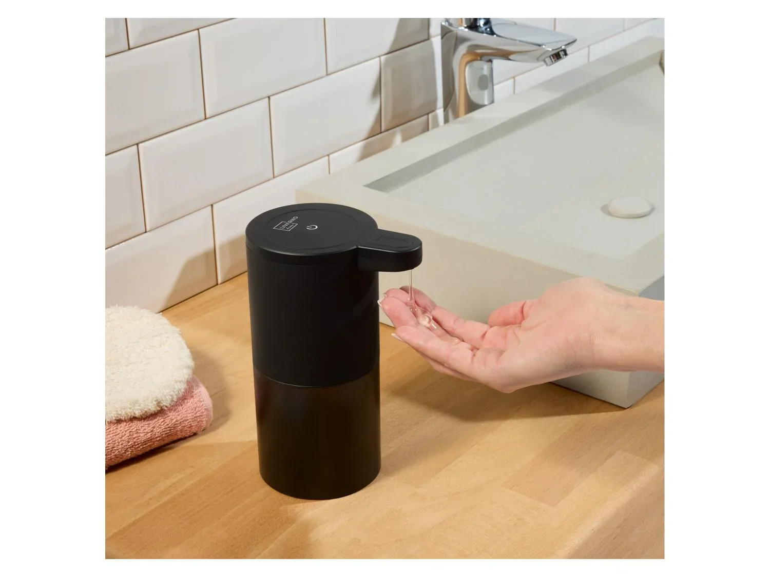 LIVARNO home Distributeur lectrique de savon/dsinfectant