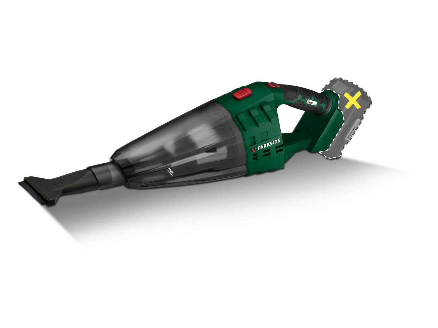 PARKSIDE Aspirateur  main sans fil PHSSA 20-Li C1, 20 V