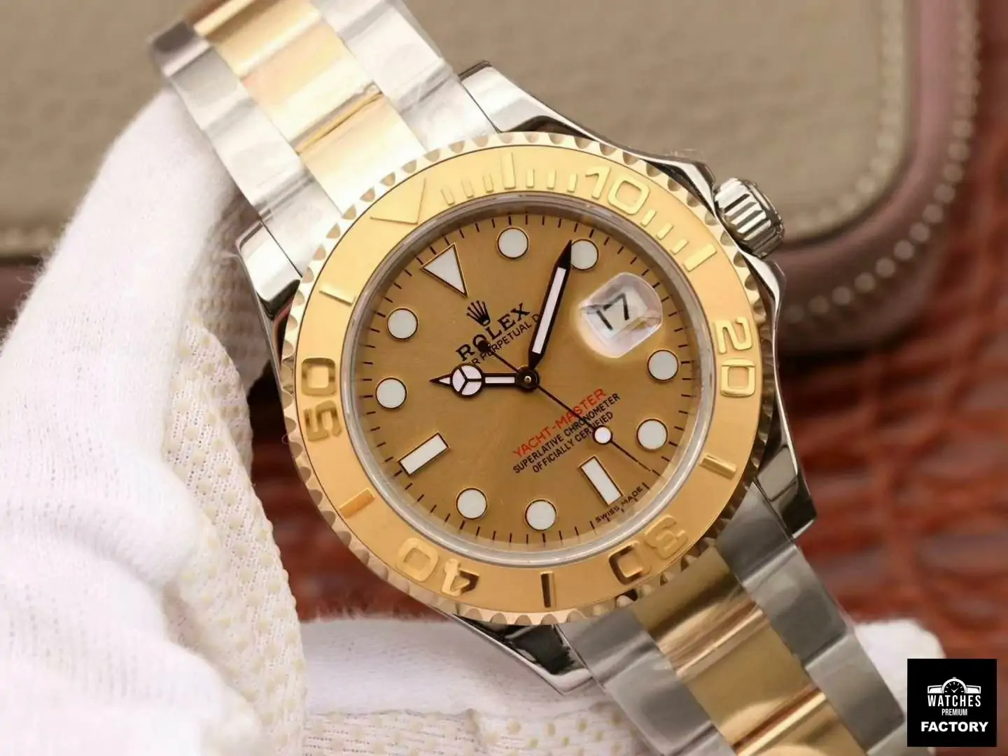 Rolex Yacht Master 116623 Champagne Dial