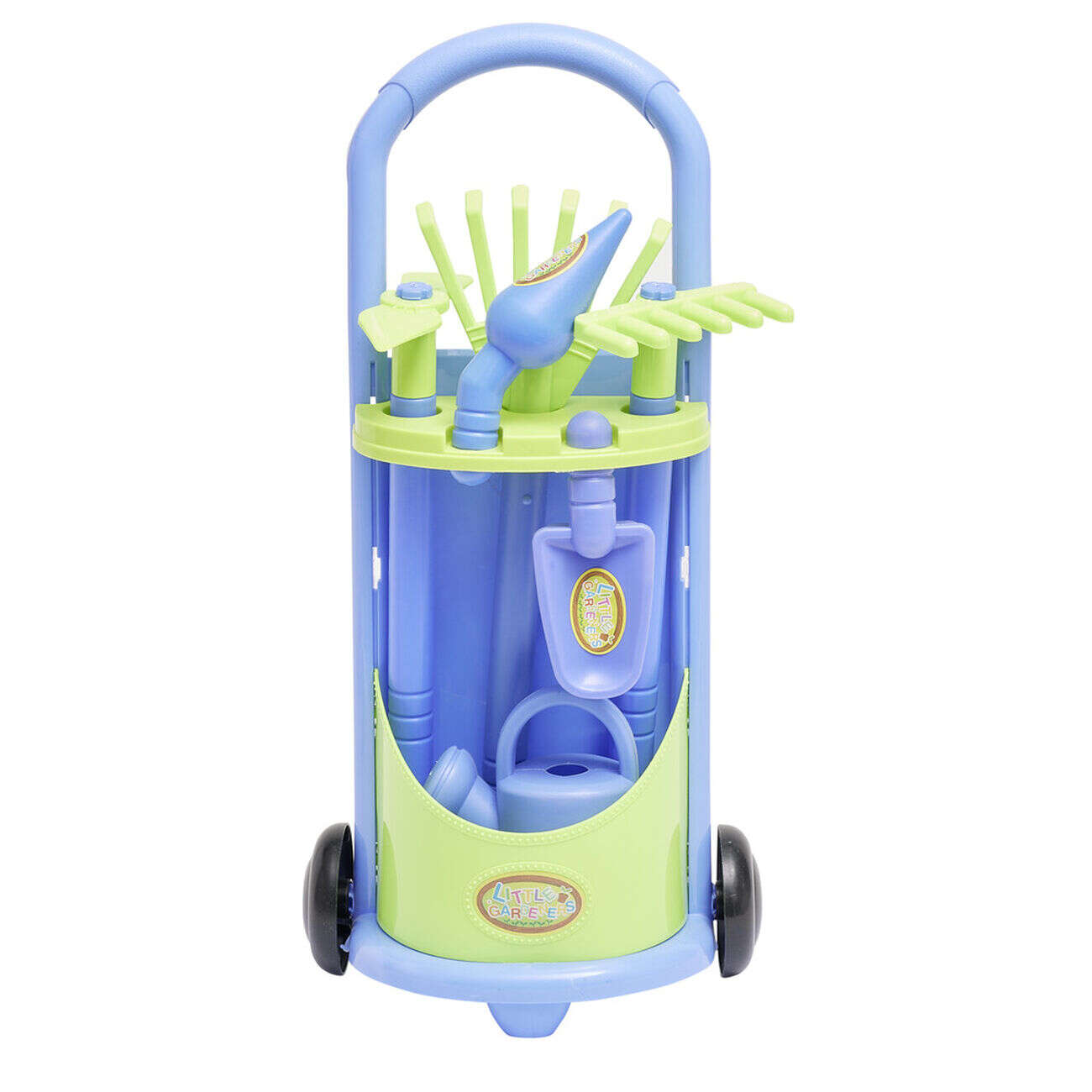 Chariot de jardinage enfant en plastique 7 pièces 20x12xH55cm