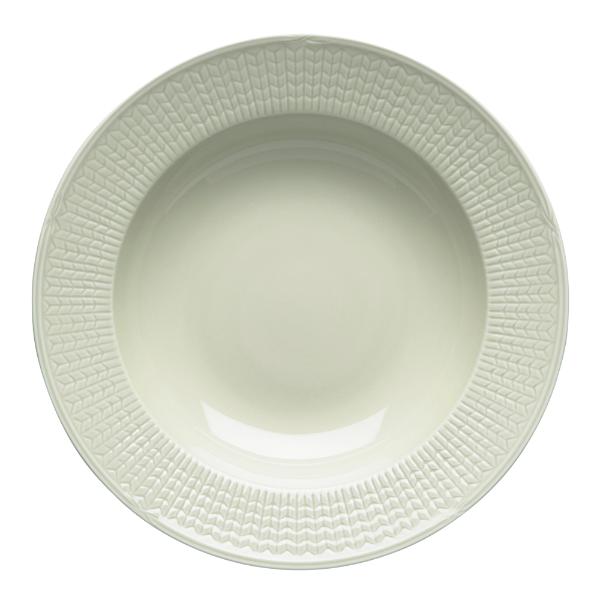 Swedish Grace dyp tallerken 25 cm eng/grønn