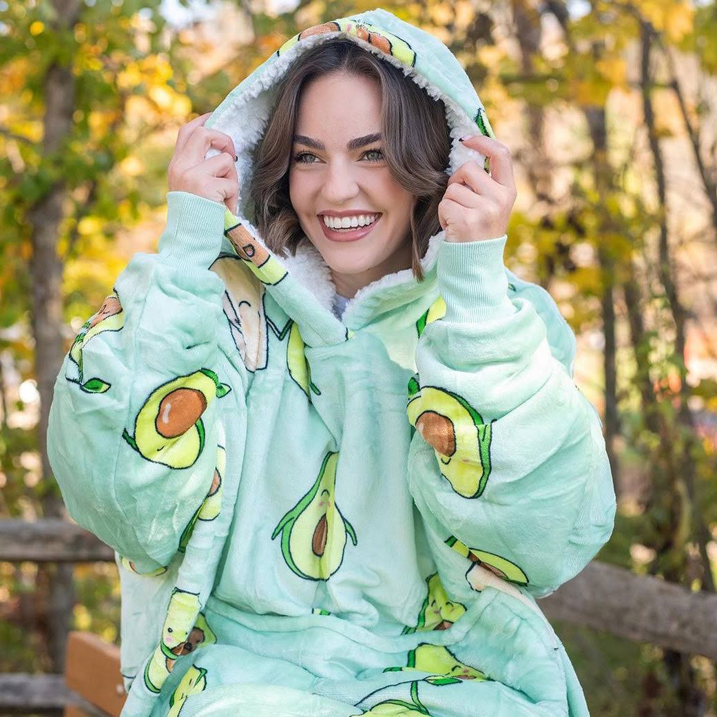 The Oodie Blanket Hoodie | Premium Wearable Blanket Adult Size