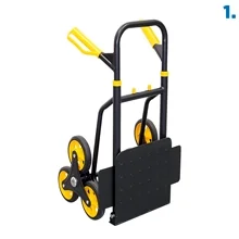 Mount-It! Stair Climber Hand Truck and Dolly , 264 lbs. Capacity Heavy-Duty Trolley Cart