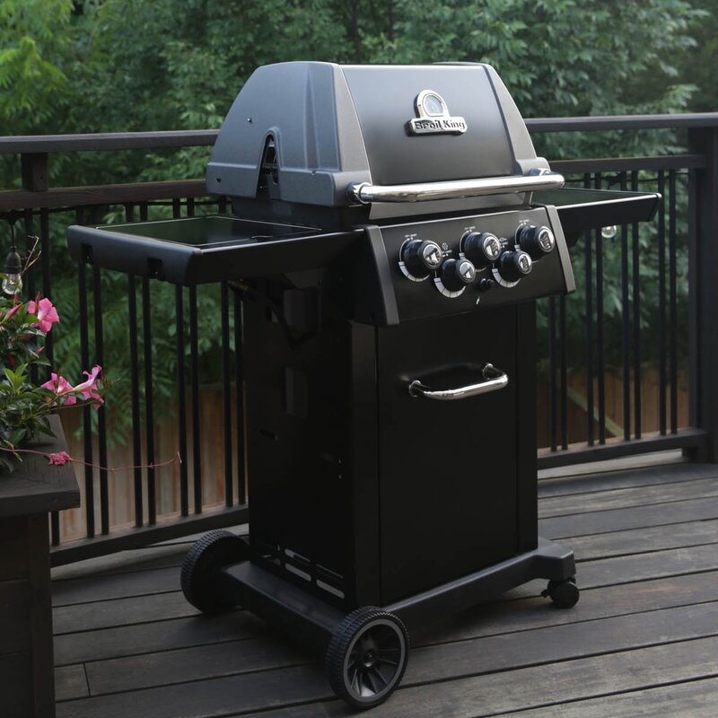 Royal 390 Shadow gassgrill med rotisseri og sidebrenner