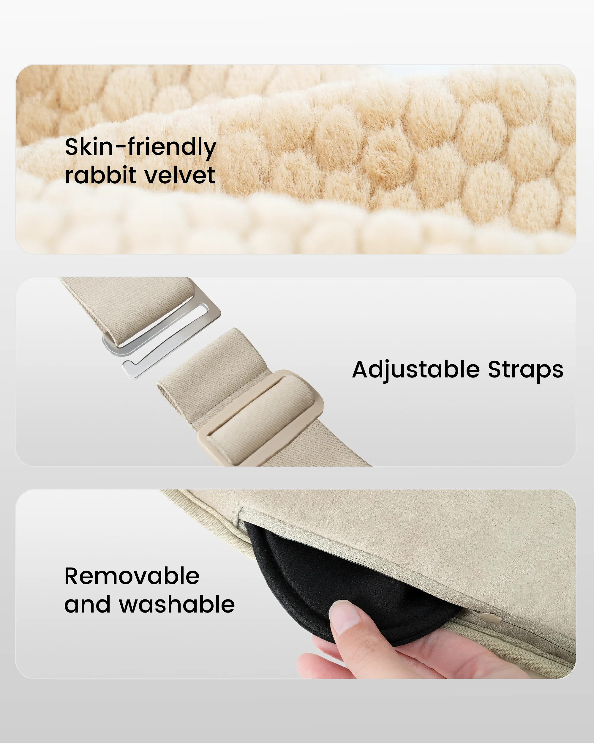 Plush Fabric Heating-Vibrating Massage Mat - 6413