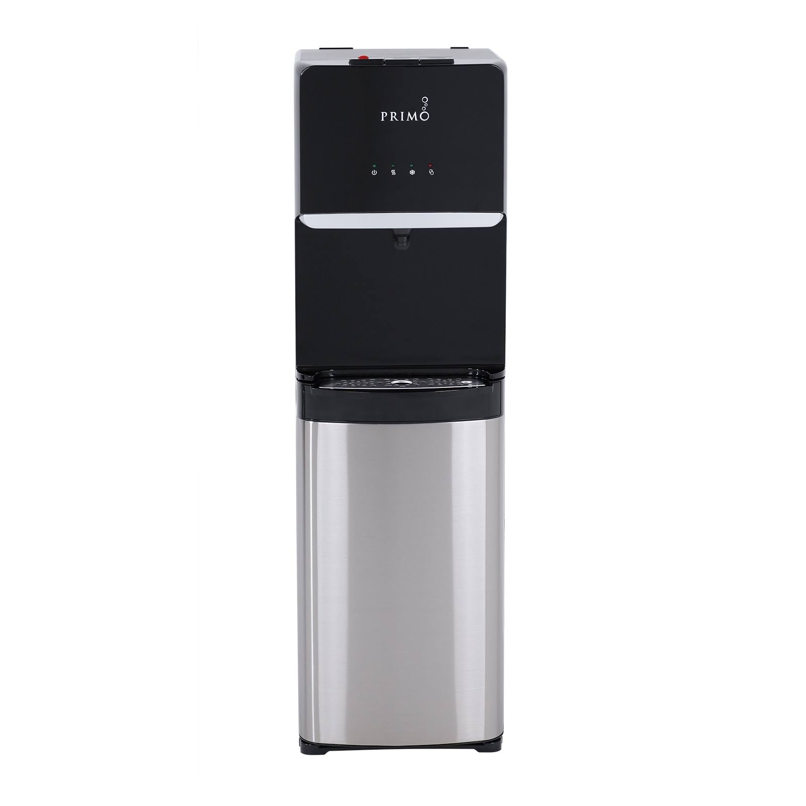 Primo Deluxe Bottom Loading Stainless Steel Water Dispenser - Black - Each