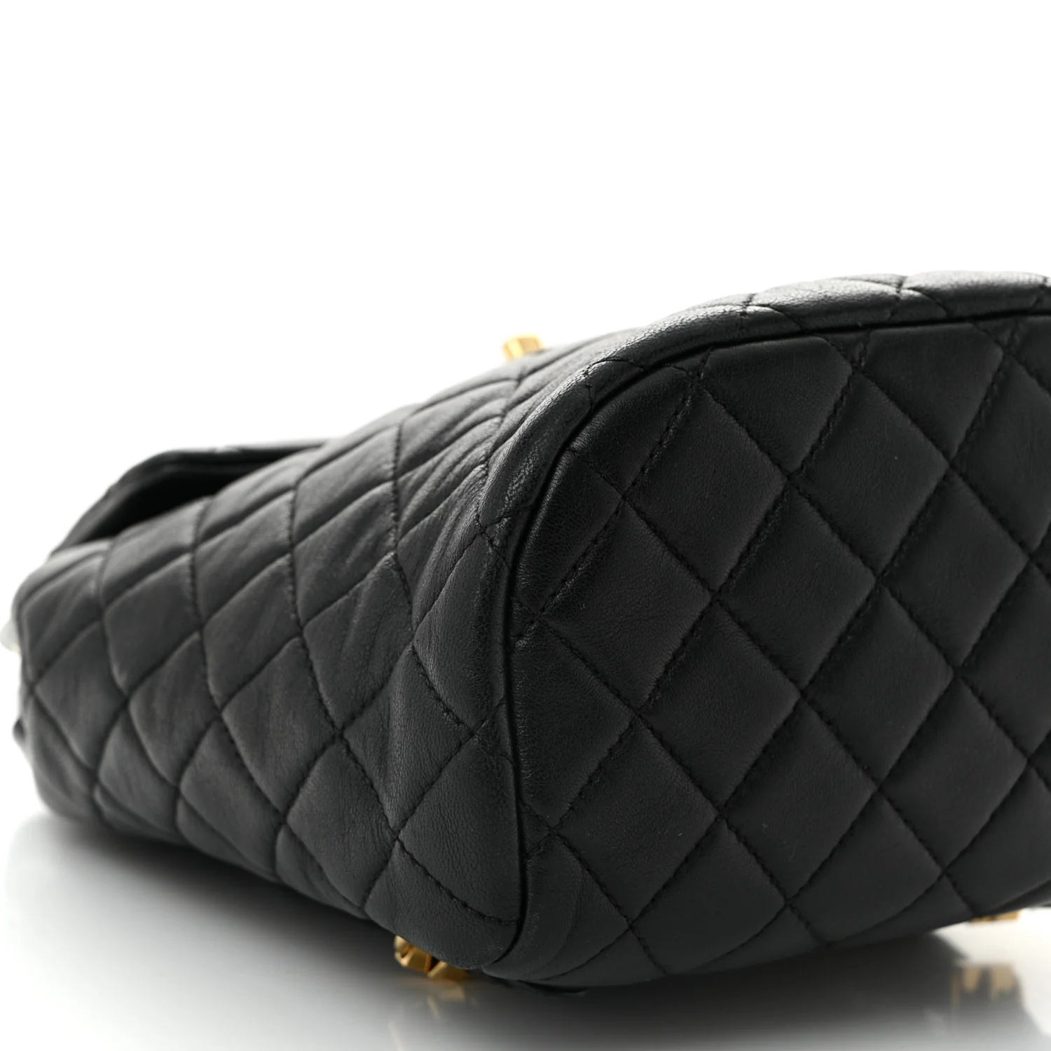 Lambskin Quilted Mini Urban Spirit Backpack Black