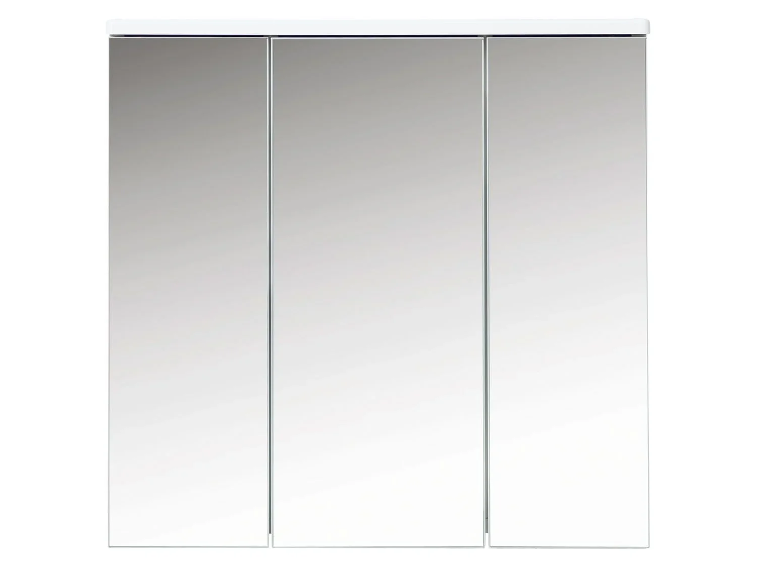 LIVARNO LIVING Armoire de toilette miroir Palermo, 66 x 64 x 16,5 cm