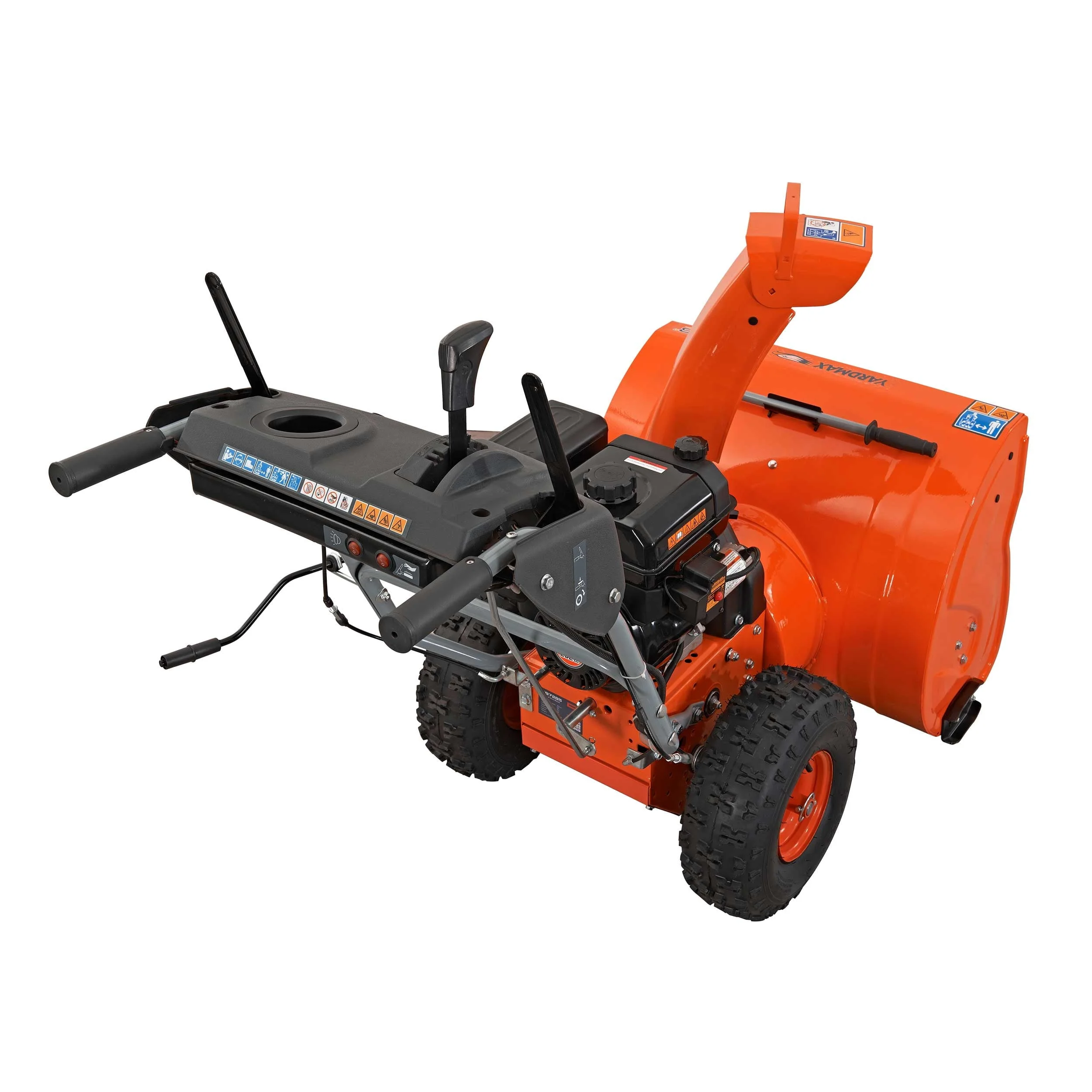 28 in. 252 cc Two-Stage Self-Propelled Gas Snow Blower with Electric Start Headlight - Image 6