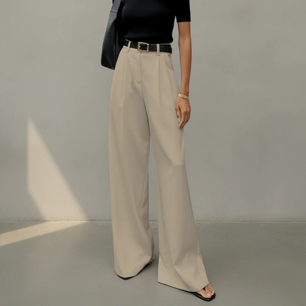Blaine - Pantalons larges élégants